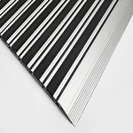 پادری آلومینیومی یک سانتی با رویه لاستیک-D100-R