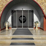 پادری آلومینیومی دو سانتی لاستیک و موکت ـ کد: 350 