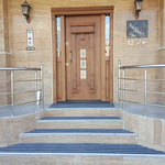 پادری آلومینیومی دو سانتی لاستیک و موکت ـ کد: 350 