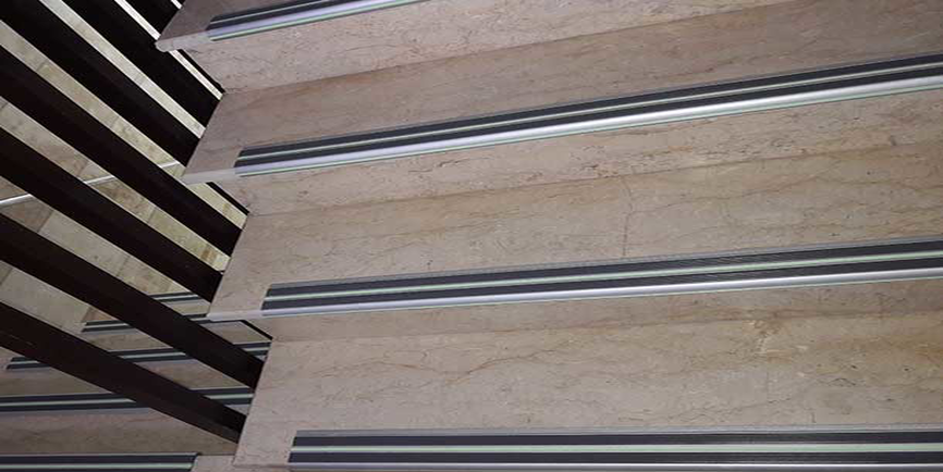 ترمز پله آلومینیومی دوبل 